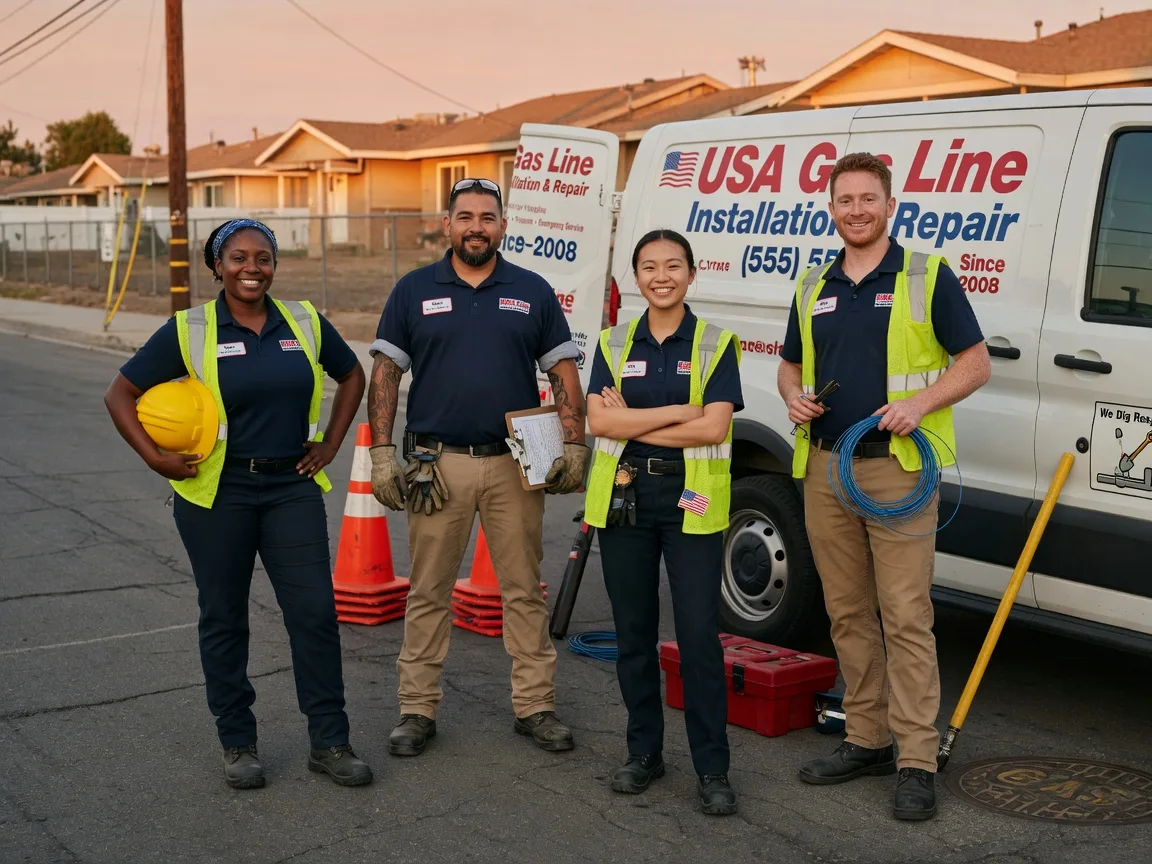 Gas Line Installation company in Thornville, OH